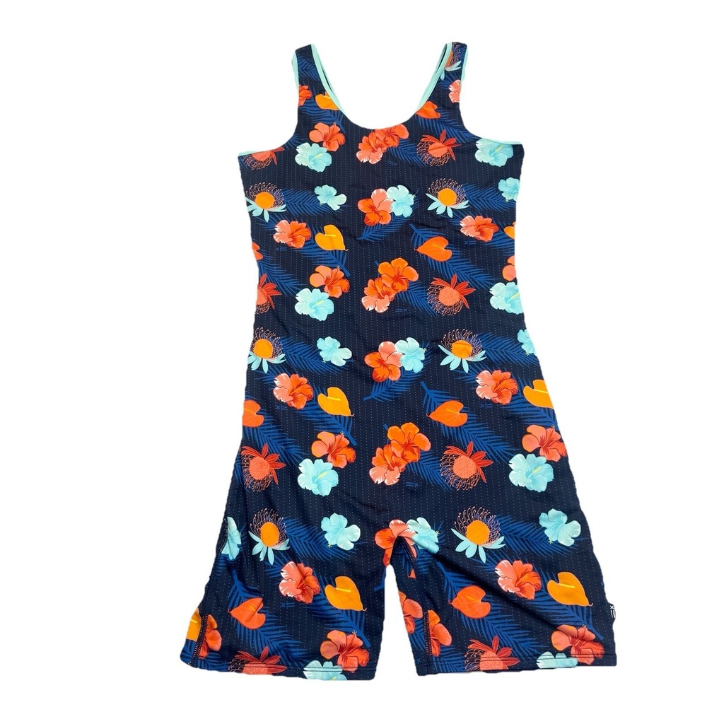 TomboyX Swim L Unisuit One Piece Bathing Suit UPF 50 Sun Protection Full Cover